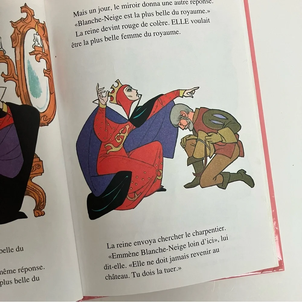 Livre Disney vintage Blanche-Neige et les Sept Nains French Book 1973 1993 - Picture 7 of 11